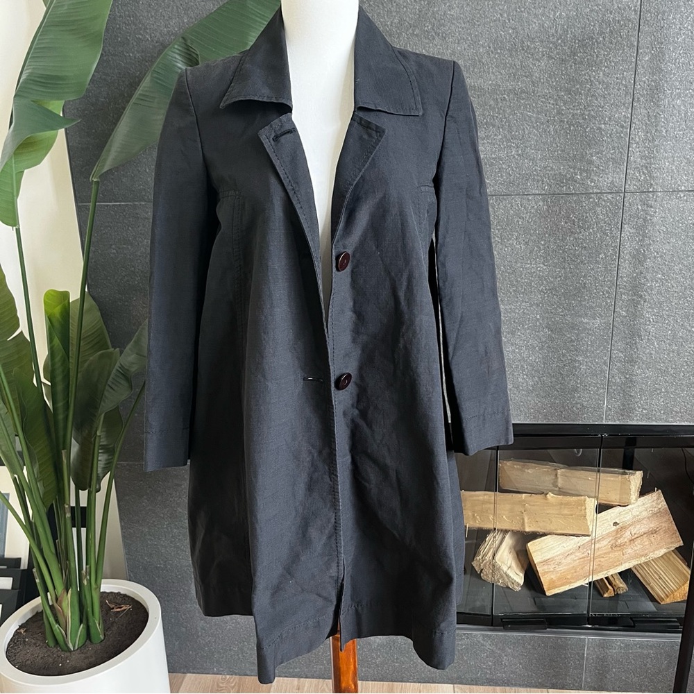 Stella Mccartney Black Button Front Jacket - image 3